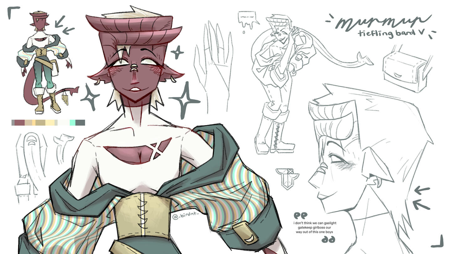 image of murmur, a dnd oc